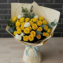 Букет цветов из:  Розы #REPLACE_PRED# Пригородный Оренбургский район