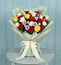 Букет цветов из:  Розы в Пригородный Оренбургский район