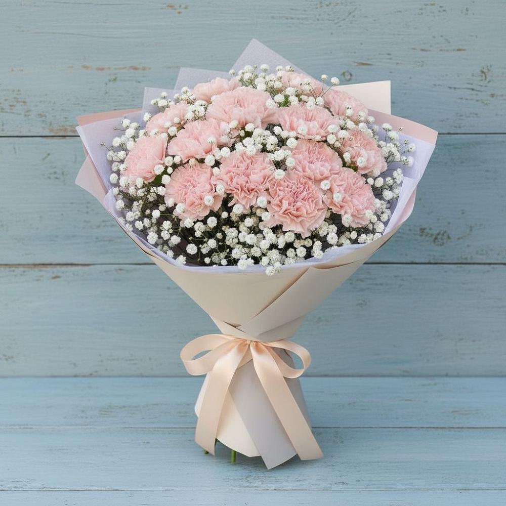 Букет цветов из: Гвоздики в Пригородный Оренбургский район