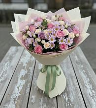 Букет цветов из:  Розы и Хризантемы #REPLACE_PRED# Пригородный Оренбургский район