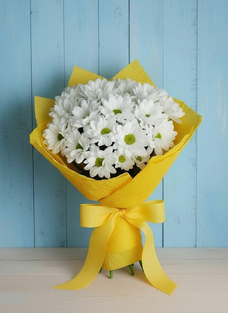 Букет цветов из: Хризантемы в Пригородный Оренбургский район