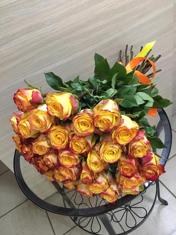 Букет Желтые розы в Пригородный Оренбургский район