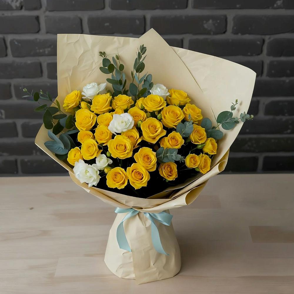 Букет цветов из: Розы в Пригородный Оренбургский район