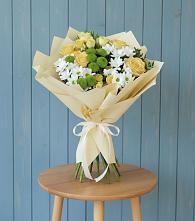 Букет цветов из:  Хризантемы и Розы #REPLACE_PRED# Пригородный Оренбургский район