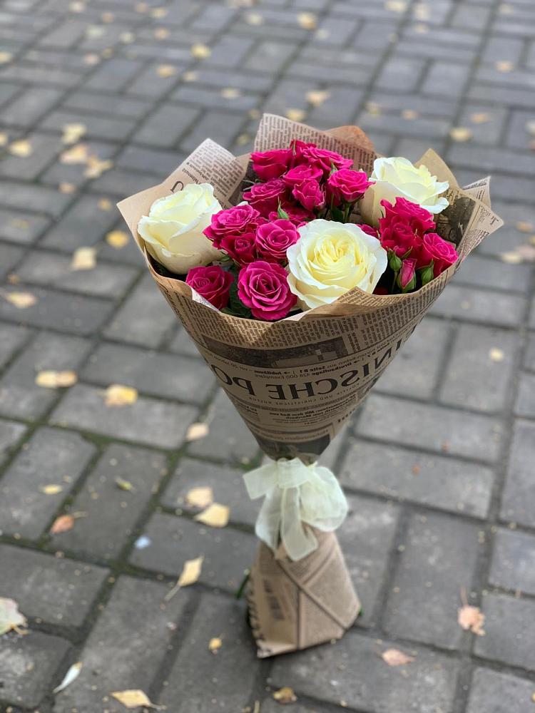 Букет цветов из: Розы в Пригородный Оренбургский район