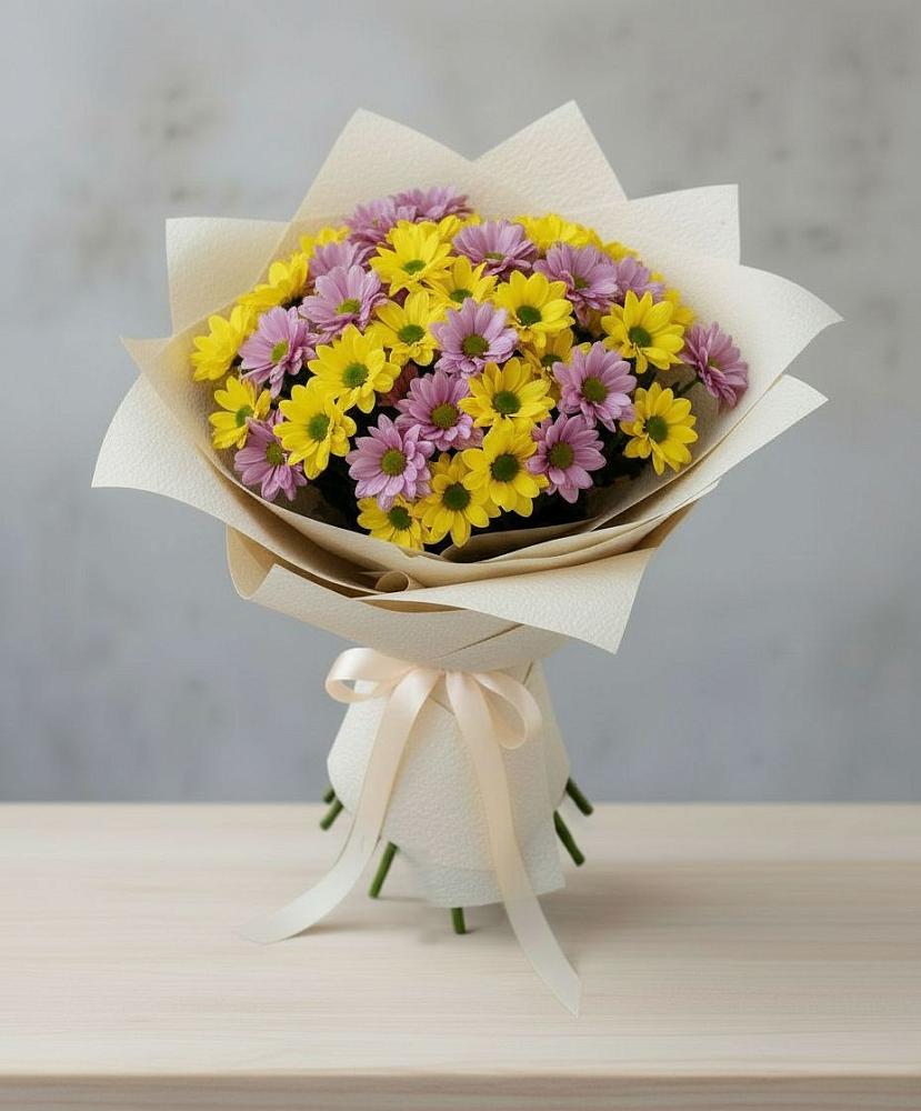 Букет цветов из: Хризантемы в Пригородный Оренбургский район
