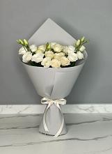 Букет цветов из:  Розы и Лизиантусы в Пригородный Оренбургский район